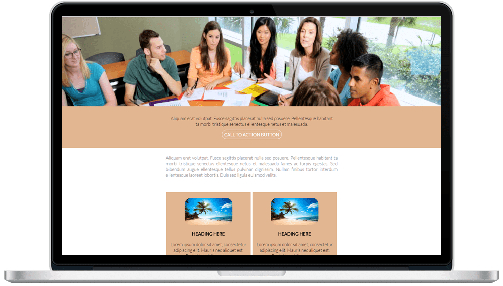 Full Width Responsive HTML Email Template